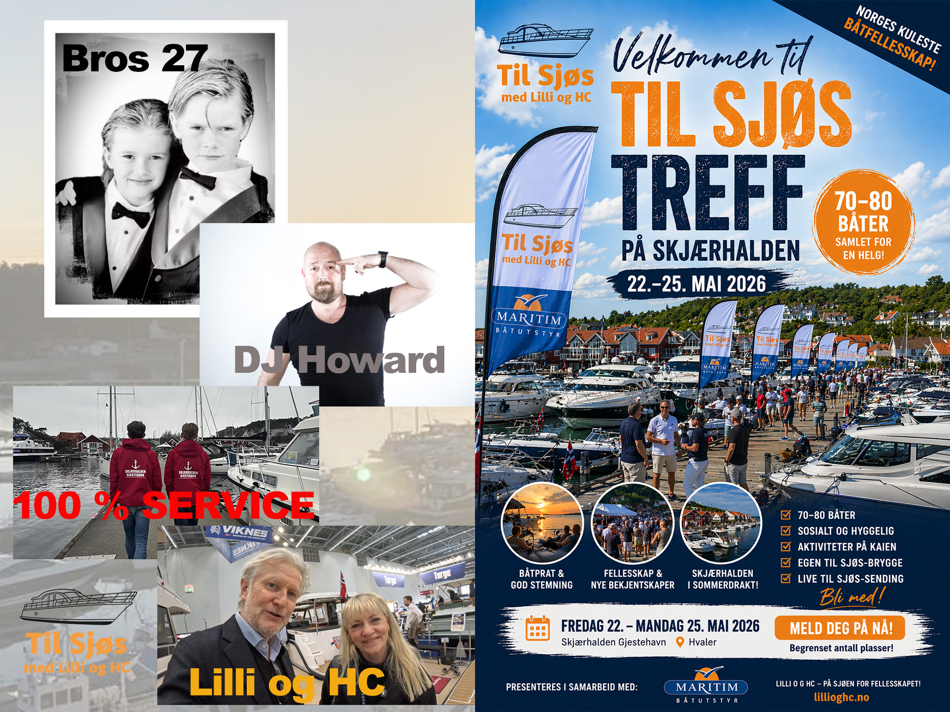 Plakat med navn