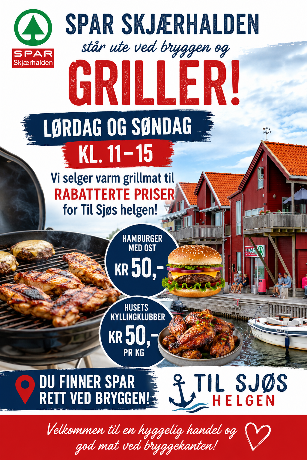 Tilbud fra Spar Skjærhalden